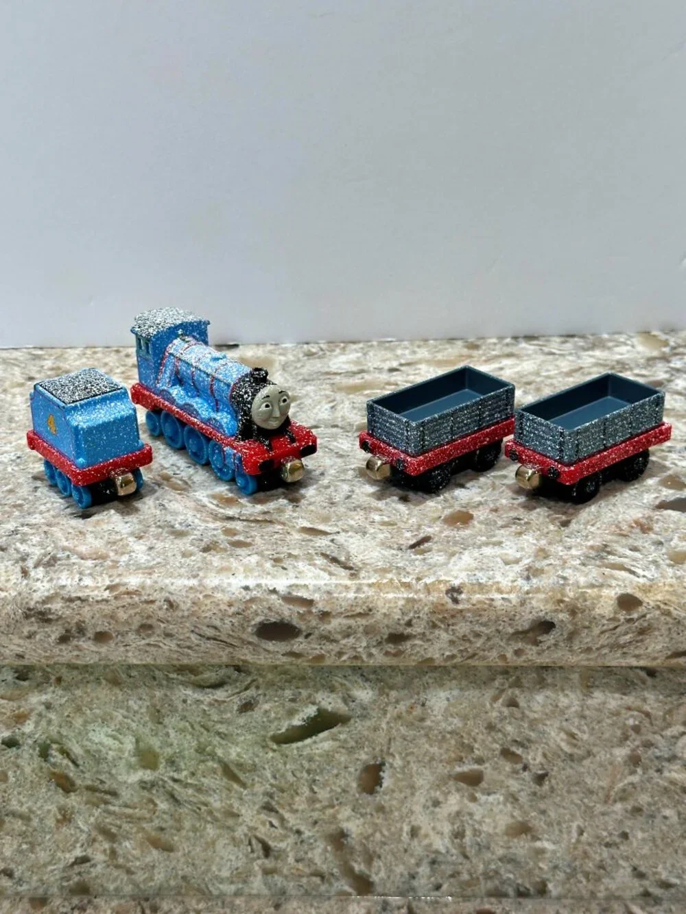 Thomas & Friends Gordons Snowy Special 4pc Set 2009 Take Along Diecast Mattel